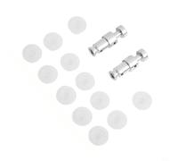 Lot de 12 bouchons en caoutchouc pour cuisinière électrique Midea | Convient pour les modèles Midea 2,5 L, 3 cm de diamètre, construction en métal, régulation de la pression, joint de sécurité