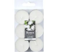 Lot de 12 Bougies Chauffe-Plat Essentiel 3,5cm Jasmin