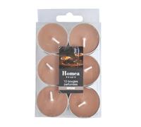 Lot de 12 Bougies Chauffe-Plat Essentiel 3,5cm Opium