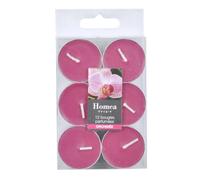 Lot de 12 Bougies Chauffe-Plat Essentiel 3,5cm Orchidée