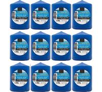 Lot de 12 Bougies Chauffe-plat Parfumées Fraîcheur Marine en Grande Taille XL 70 x 57 mm - Bougies Aromatiques, Grande Durée de Vie (22-24 Heures) et Arôme Délicat - Aromathérapie par les Bougies