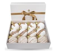 Lot de 12 Boules de Noël en Satin à Suspendre pour Sapin de Noël, Couronne de Noël, Guirlande, décoration de fête de Mariage (Blanc)