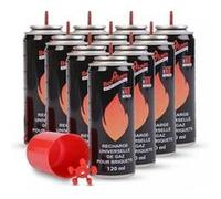 lot de 12 bouteilles de gaz belflam 120ml G