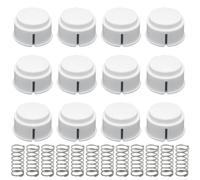 Lot de 12 boutons et ressorts de rechange pour refroidisseur Igloo modèles 43582 43400 - Pièces de robinet en métal en plastique