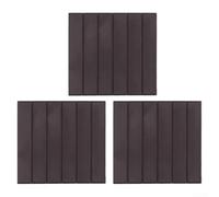 Lot de 12 caisses de distribution électriques - En plastique - Pour boîte à fusibles - Montage sans outil - Protection contre la poussière - Noir - Jaune - Blanc - 54 x 50 mm (Noir)