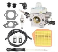 Lot de 12 carburateurs compatibles avec FS240 FS260 FS360 FS410 avec joint d'étanchéité optimisé pour la stabilité de l'atomisation du carburant et de la combustion