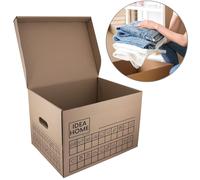 Lot de 12 cartons de déménagement – robustes, capacité de charge de 30 kg, dimensions 431 x 333 x 294 mm