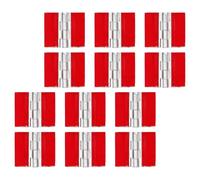 Lot de 12 charnières de piano avec dos solide, rotatives à 275 degrés, idéales pour les boîtes à bijoux et la décoration, charnière adhésive en acrylique transparent, forte érosion pour boîte à bijoux