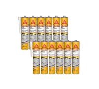 Lot de 12 colles souple SIKA pour tuiles Sikaflex 145 - 490g
