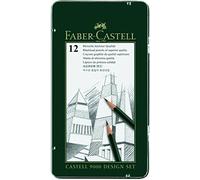 Lot de 12 crayons à papier CASTELL 9000