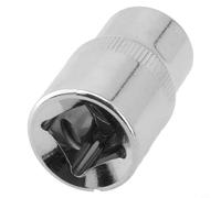 Lot de 12 douilles femelles de type E pour douilles Torx compatibles avec les clés à cliquet et outils à main, y compris E10 E12 E14 E16 E18 E20 E22 E24 Tailles (E18)