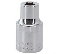 Lot de 12 douilles femelles de type E pour douilles Torx compatibles avec les clés à cliquet et outils à main, y compris E10 E12 E14 E16 E18 E20 E22 E24 Tailles (E10)