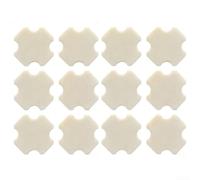 Lot de 12 éponges en coton pour nettoyeur de piscine sans fil PoolMr pour Ray, filtre anti-saleté haute efficacité, pièce de nettoyage