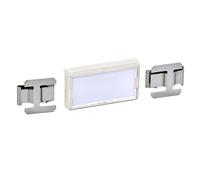 Schneider Electric PrismaSeT-P, support pour plaque signalétique, encliquetable, hauteur = 18 mm, largeur = 35 mm, (12 pièces) LVS08913