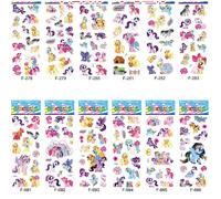 Lot de 12 feuilles de stickers muraux en vinyle 3D Mickey Minnie Mouse pour décoration de chambre d'enfant~00401