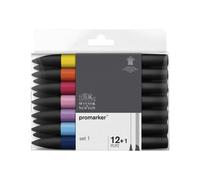 Lot De 12 Feutres Promarkeur + 1 Mélangeur - Winsor Et Newton