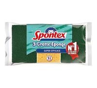Lot de 12 gratte éponge quotidien très efficace - Spontex