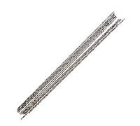 Lot de 12 lames de scie à chantourner avec dents en spirale pour bois, métal, plastique, sciage, sculpture, convient à la plupart des marques de scie Bosch, Dewalt, Makita, etc.