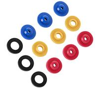 Lot de 12 limiteurs de débit économiseur d'eau limiteur de débit pour tuyau de douche réducteur de débit de douche en silicone insert d'économie limiteur de débit d'eau pour pommeau de douche