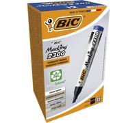 Lot de 12 marqueurs - Indélébile - Permanent - Bleu - Marking 2300 - Bic