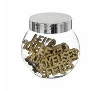 Lot de 12 Mots Joyeuses Fêtes - Or
