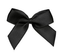 Lot de 12 nœuds en satin autocollants 5 cm