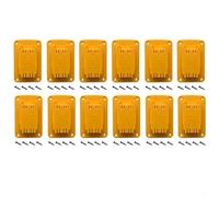Lot de 12 organiseurs d'outils Dewalt 12 V, 20 V et 18 V, support mural avec vis, matériau plastique pour garage ou atelier