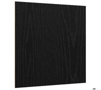 Lot de 12 Panneaux Décoratifs - vidaXL - panneau mural - bois d'ingénierie - chêne noir - 30 x 30 x 0 27 cm{ufg97y}