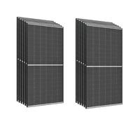 Lot de 12 Panneaux solaires 500Wc TrinaSolar Bifacial - Bi-verre