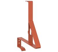 Lot de 12 pare-neige - Rouge - 29,5 x 3 x 34,5 cm - Acier résistant aux intempéries - Résistant à la corrosion - Revêtement par pulvérisation - Pour toits extérieurs - Protection contre la neige