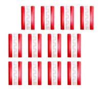 Lot de 12 petites charnières transparentes - Installation facile - Pas besoin de colle - Style piano pour projets d'artisanat