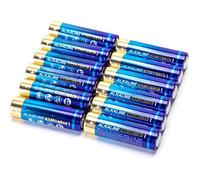 Lot de 12 Piles alcalines LR6 (AA) 1,5 V, idéales pour appareils électroniques, Jouets et télécommandes.