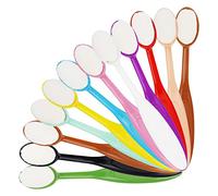 Lot de 12 pinceaux de mélange d'encre - Pinceaux colorés pour loisirs créatifs, fabrication de cartes et scrapbooking