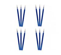 Lot De 12 Recharges Encre Gel Effaçable Pour Stylo R-Pen Bleu