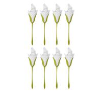 Lot de 12 ronds de serviette pour table porteserviettes torsadés en forme de bourgeons de fleurs lot de 12 porteserviettes pour la maison, la cuisine, la salle à manger la décoration et 2026