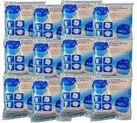 Lot de 12 sachets de recharge pour déshumidificateur de 400 g | BURI, Absorbeur d'humidité, rechargeable, réutilisable, prévention de la moisissure, cave, caravane, ménage, stocks
