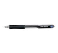 LOT de 12 Stylo à encre à base d'huile Uni-ball Laknock SN-100(05) - Pointe sphérique de 0,5 mm - Encre lisse et durable - Corps en plastique -