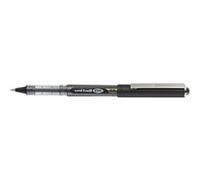 LOT de 12 Stylo à encre liquide Uni-ball Eye Ultra Micro UB-150-38 - Pointe sphérique 0,38 mm - Encre résistante à l'eau et à la lumière - Système de contrôle de l'encre - Couleur noire G