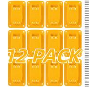 Lot de 12 supports pour outils électriques, compatibles avec Dewalt 20 V | Support mural pour perceuse, outils de perceuse électrique, compatible avec support d'outils Dewalt, support de batterie