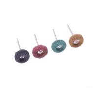 Lot de 12 teiliges polierscheiben-set, kompatibel mit Standard-Rotationswerkzeugen zum Polieren, Entfernen von Oxidschichten und Verfeinern