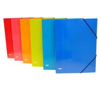 LOT de 12 Trieur Folio Elba Color Life 12 Positions - Format Folio - 12 Positions - Résistant et Du
