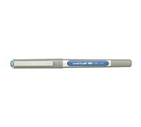 Lot de 12 Uni-ball - Stylo roller Eye UB157 - pointe métal fine - encre liquide turquoise