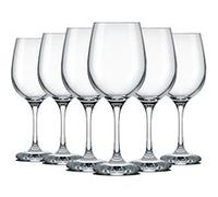 Lot de 12 verre à liqueur, verre à pied, gobelets dégustation en verre, capacité 38.5 cl- JUANIO - G