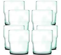 Lot de 12 verre à liqueur, verre dégustation, gobelets à boisson en verre, capacité 30 cl - JUANIO - G