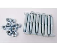 Lot de 12 vis de cisaillement pour tondeuses à gazon M 8 x 50 mm Catégorie 8.8