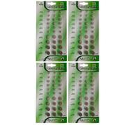 Lot de 120 Piles bouton plates Alkaline 1,5V compatibles AG1-AG3-AG4-AG10-AG12-AG13 - Yuan Yuan