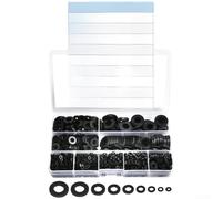 Lot de 1200 rondelles plates en nylon pour espacement non conducteur dans les assemblages boulonnés utilisés dans le montage d'équipements de machines et la fabrication de fixations