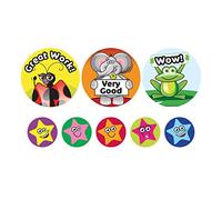 Lot de 1310 autocollants animaux et étoiles