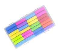 Lot de 14/28 porte-crayons ergonomiques en silicone souple pour gaucher/droitier