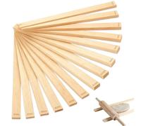 Lot de 14 Guides pour Rouleau à Pâtisserie, Outils Poterie pour Argile Four Poterie Regle Patisserie pour Pâte Polymère (3/4/5/6/7/10/12mm)